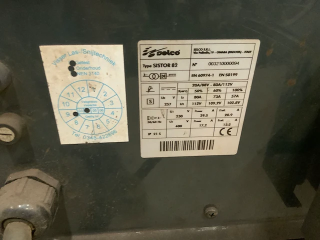 Selco sistor 82 plasmasnijmachine - afbeelding 7 van  8