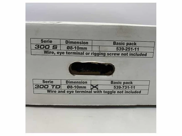 Selden 300td basic stainless steel furling pack-539-731-11 - afbeelding 4 van  10