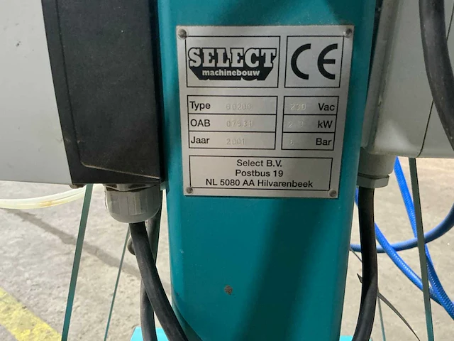 Select - 2001 - 60200 - schanierboormachine/inkroos boormachine - afbeelding 2 van  11