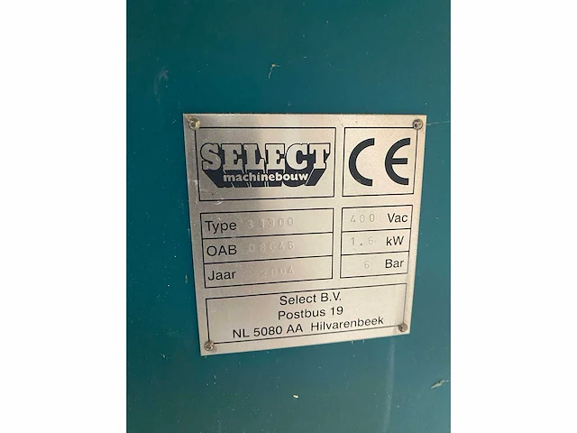 Select - 2004 - 31300 - schanierboormachine - afbeelding 3 van  3