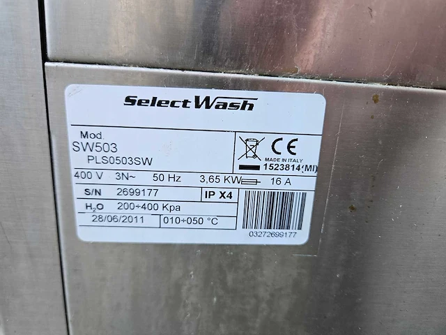 Select wash - type 503 - vaatwasser - afbeelding 5 van  5