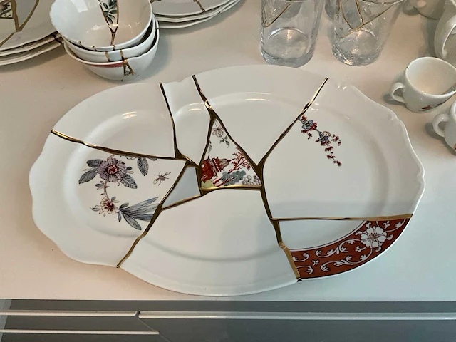 Seletti ki-nt-su-gi servies (34x) - afbeelding 4 van  6