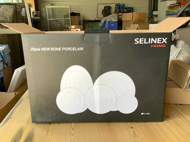 Selinex home porselein servies set - afbeelding 2 van  2
