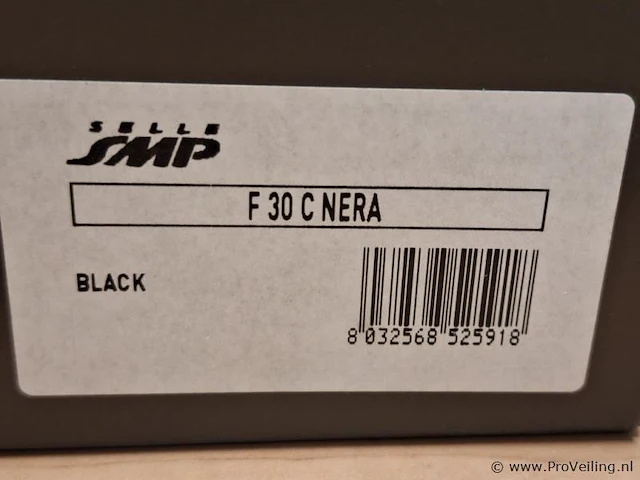 Selle smp fietszadel model f 30 c nera - afbeelding 4 van  4