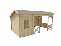 Selma - tuinhuis 40mm 5780x3500x2790mm onbehandeld - afbeelding 5 van  5