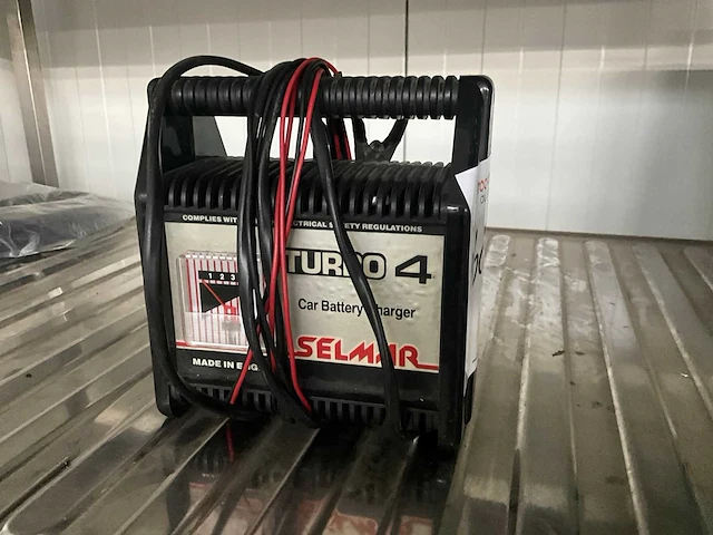 Selmar turbo4 acculader - afbeelding 1 van  2