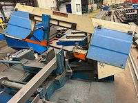 Semi automat bandsaw meba 320dg with pehu back stop - afbeelding 6 van  6