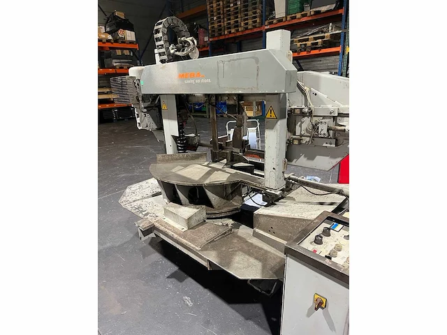 Semi automat bandsaw meba eco 335 dg new 2009 - afbeelding 4 van  4