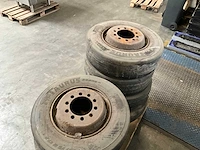 Semi dieplader banden incl velg (7x) - afbeelding 4 van  4