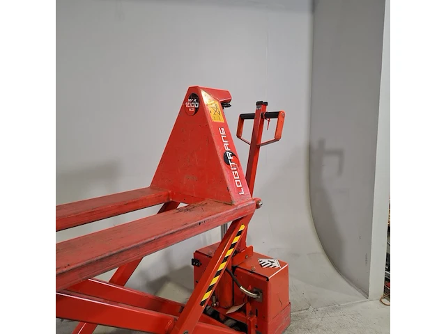 Semi elektrische hoogheffende palletwagen, logitrans, 2003 - afbeelding 6 van  15