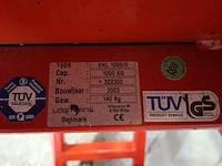 Semi elektrische hoogheffende palletwagen, logitrans, 2003 - afbeelding 7 van  15