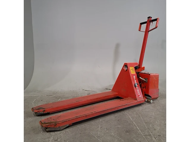 Semi elektrische hoogheffende palletwagen, logitrans, 2003 - afbeelding 1 van  15