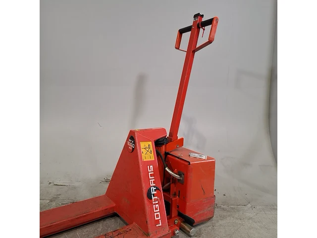 Semi elektrische hoogheffende palletwagen, logitrans, 2003 - afbeelding 8 van  15
