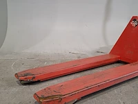 Semi elektrische hoogheffende palletwagen, logitrans, 2003 - afbeelding 10 van  15
