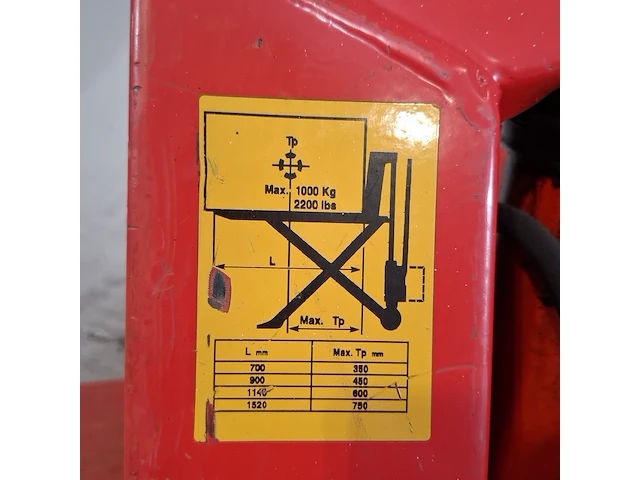 Semi elektrische hoogheffende palletwagen, logitrans, 2003 - afbeelding 14 van  15