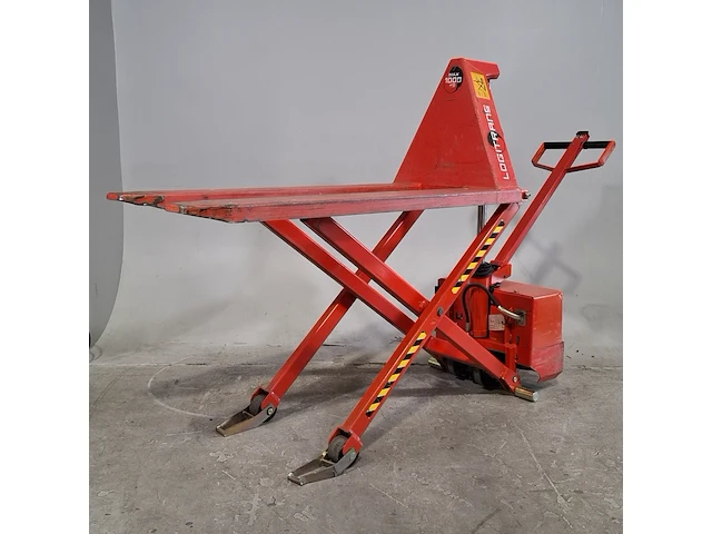 Semi elektrische hoogheffende palletwagen, logitrans, ehl 1000/3, 2003 - afbeelding 2 van  14