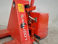 Semi elektrische hoogheffende palletwagen, logitrans, ehl 1000/3, 2003 - afbeelding 9 van  14