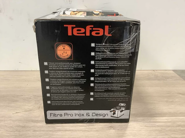 Semi-professionele friteuse tefal filtra pro 4l fr516110 - afbeelding 3 van  4