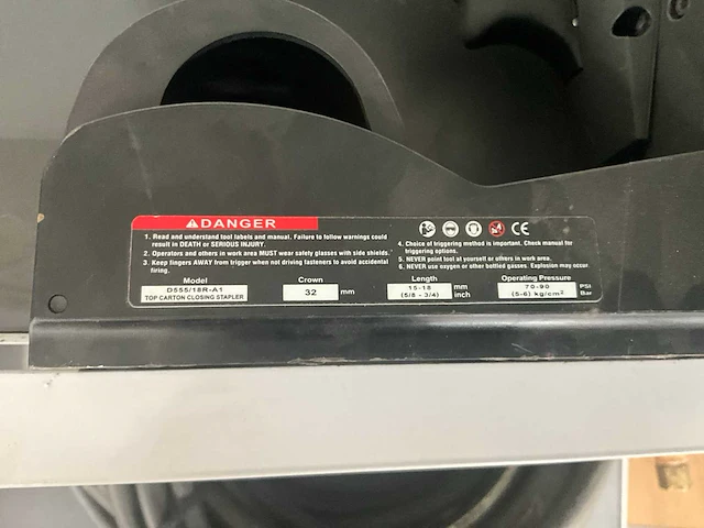 Senco d555/18r-a1 pneumatische dozenhechter - afbeelding 7 van  7