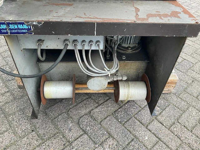 Sendi papier shredder met pers - afbeelding 3 van  4