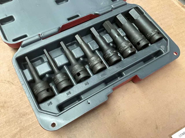 Seneca 250008 hex impact socket bit set - afbeelding 1 van  4