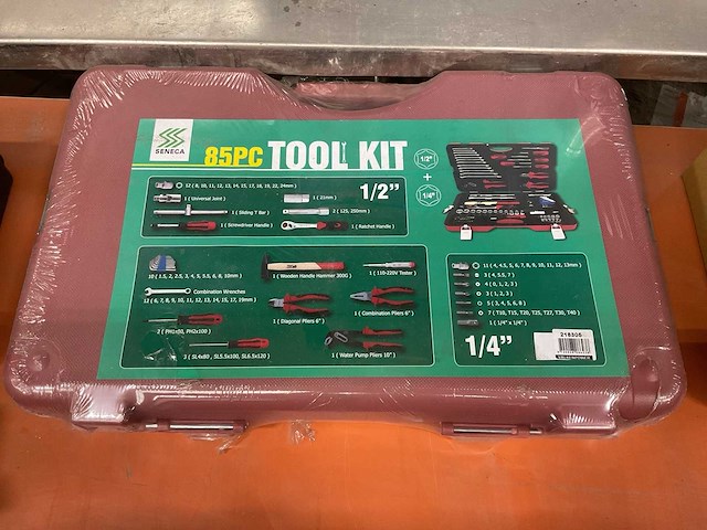 Seneca 85pc gereedschapskoffer - afbeelding 4 van  4