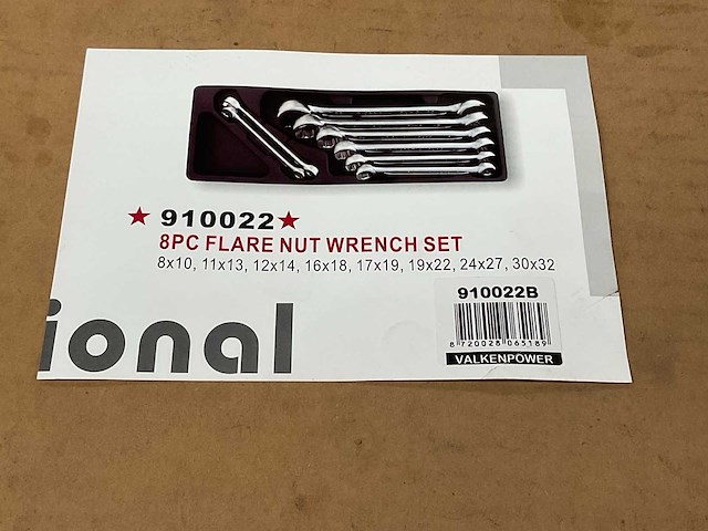 Seneca 910022 flare nut wrench set - afbeelding 4 van  5