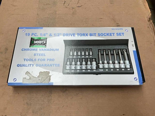 Seneca torx bit socket set - afbeelding 2 van  3