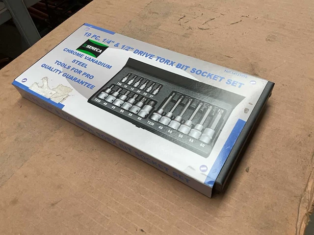 Seneca torx bit socket set - afbeelding 3 van  3
