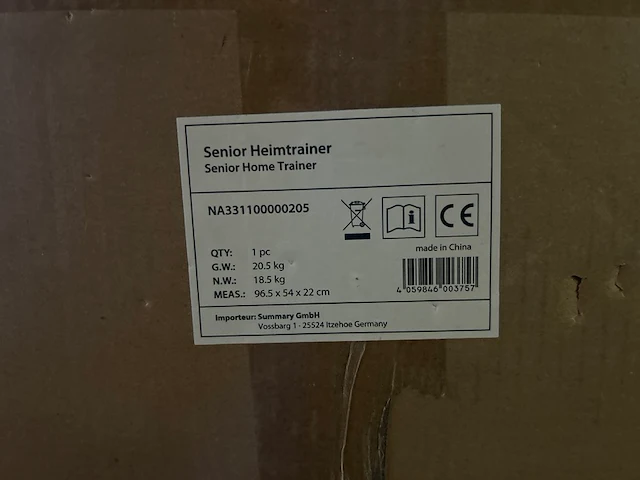 Senior hometrainer na331100000205 - afbeelding 2 van  2