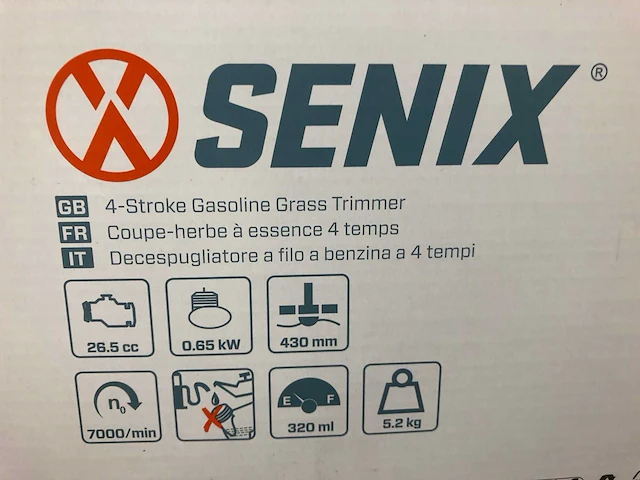 Senix - gtc4ql-l-eu - grastrimmer - afbeelding 6 van  7