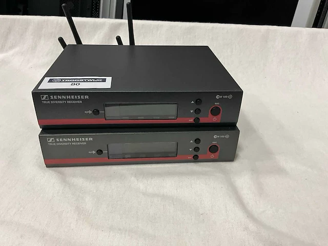 Sennheiser ew100 g3 microfoon receiver (2x) - afbeelding 2 van  5