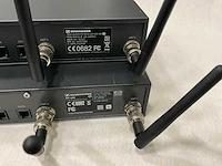Sennheiser ew100 g3 microfoon receiver (2x) - afbeelding 5 van  5