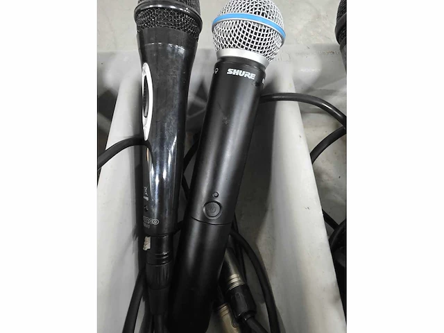 Sennheiser / ibiza sound / shure - vhf-mic - microfoons (8x) - afbeelding 3 van  5