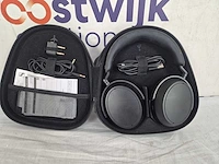 Sennheiser momentum 4 wireless - draadloze over-ear koptelefoon met noise cancelling - 60u batterij - snelladen – 4 microfoons - zwart - afbeelding 3 van  3