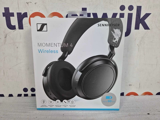 Sennheiser momentum 4 wireless - draadloze over-ear koptelefoon met noise cancelling - afbeelding 2 van  2
