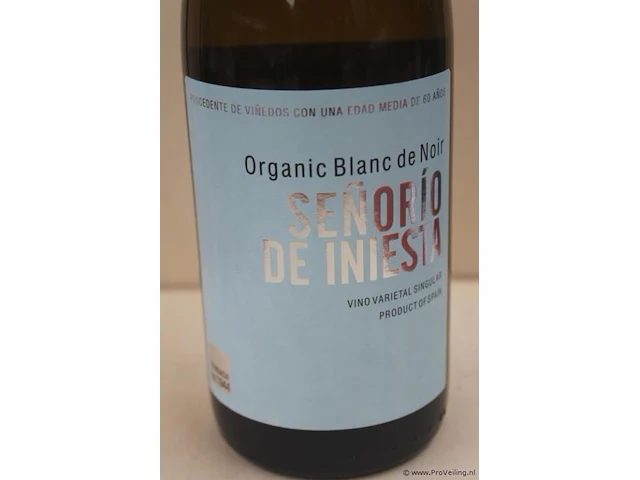 Senorio de iniesta witte wijn - 75 cl - winkelverkoopprijs € 8.45 - afbeelding 2 van  3