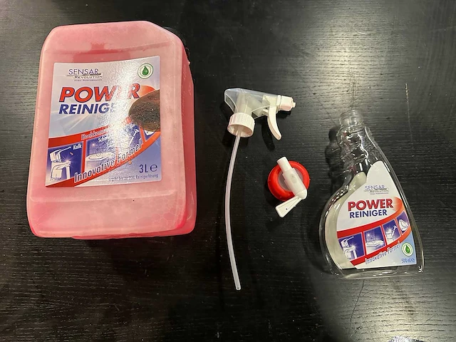 Sensar powerreiniger concentraat 3l incl spuitflacon (8x) - afbeelding 1 van  3