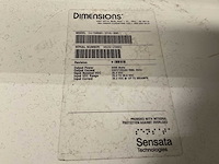 Sensata dimensions 24/6000h-3phq omvormer - afbeelding 4 van  4