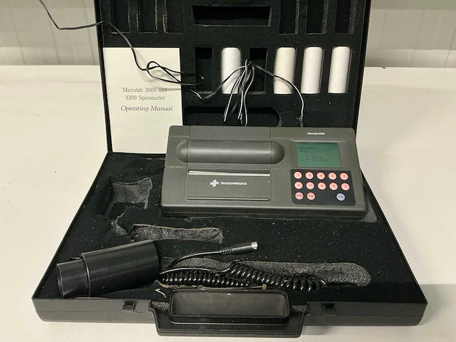 Sensormedics microplastics 3300 spirometer - afbeelding 1 van  3