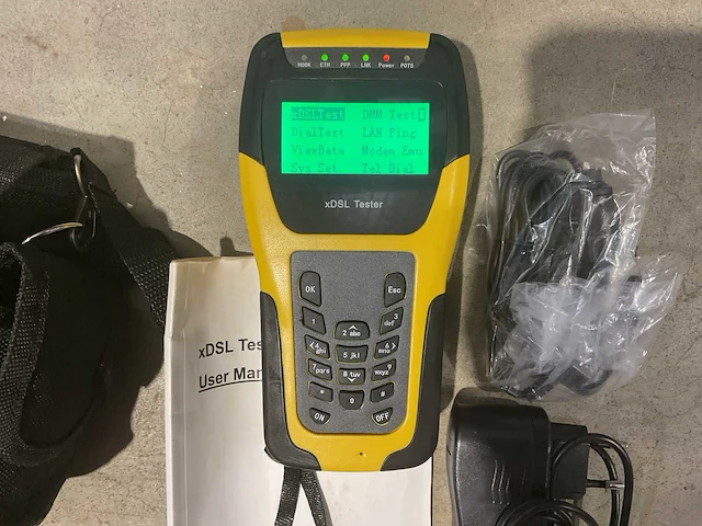 Senter st332b xdsl tester multifunctioneel handheld vdsl2-testinstrument - afbeelding 2 van  3
