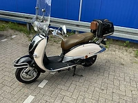 Senzo grande retro gt2 snorscooter - afbeelding 4 van  10
