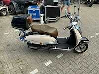 Senzo grande retro gt2 snorscooter - afbeelding 6 van  10