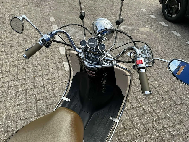 Senzo grande retro gt2 snorscooter - afbeelding 8 van  10