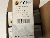 Sep rcm2 aardlekautom. 1p+n b16 30ma 6ka - 3 stuks - afbeelding 3 van  4