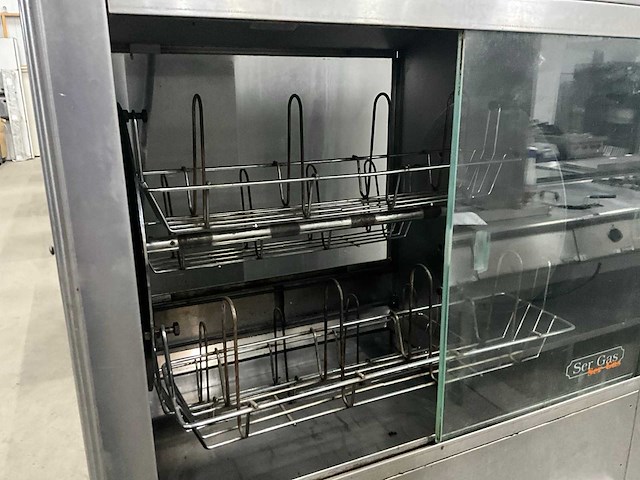 Ser gas ti6 kippengrill - afbeelding 3 van  8