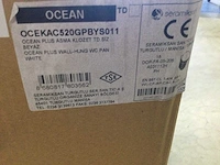 Seramiksan - ocean a031112h - hangtoilet zonder toiletzitting. - afbeelding 2 van  4