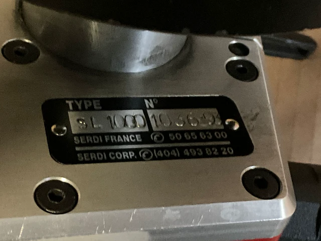 Serdi pro sl 1000 klepzitting bewerkingmachine - afbeelding 8 van  8