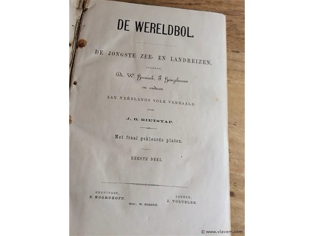 Serie de wereldbol 7delig - afbeelding 3 van  5