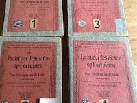 Serie jacht der jesuieten 4delig 1912 - afbeelding 1 van  2